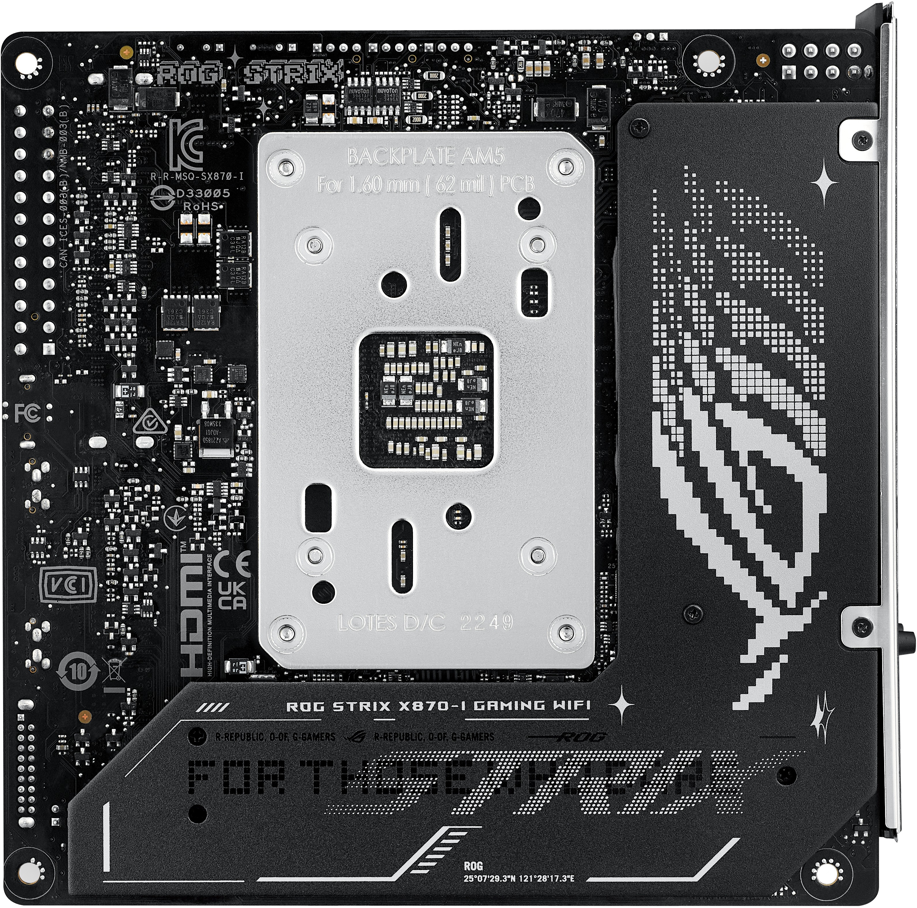 ASUS ROG Strix X870-I Gaming WIFI 2