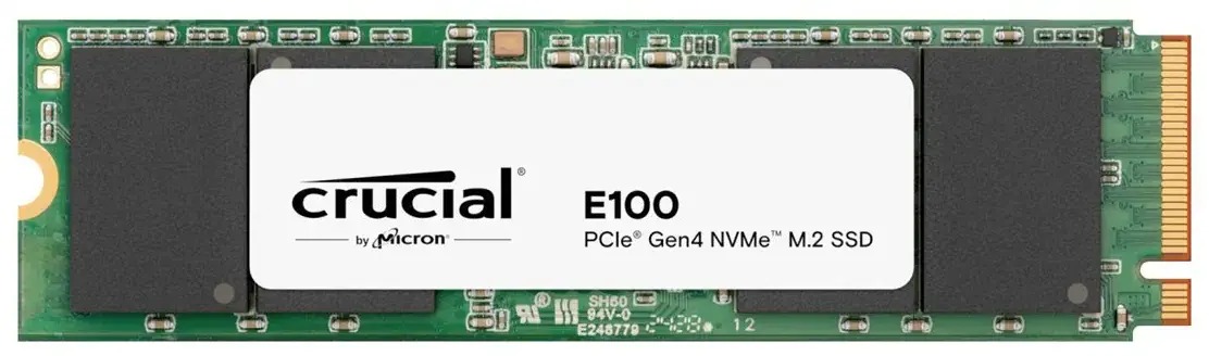 Crucial SSD E100 1TB PCie 4.0 NVMe M.2 2280