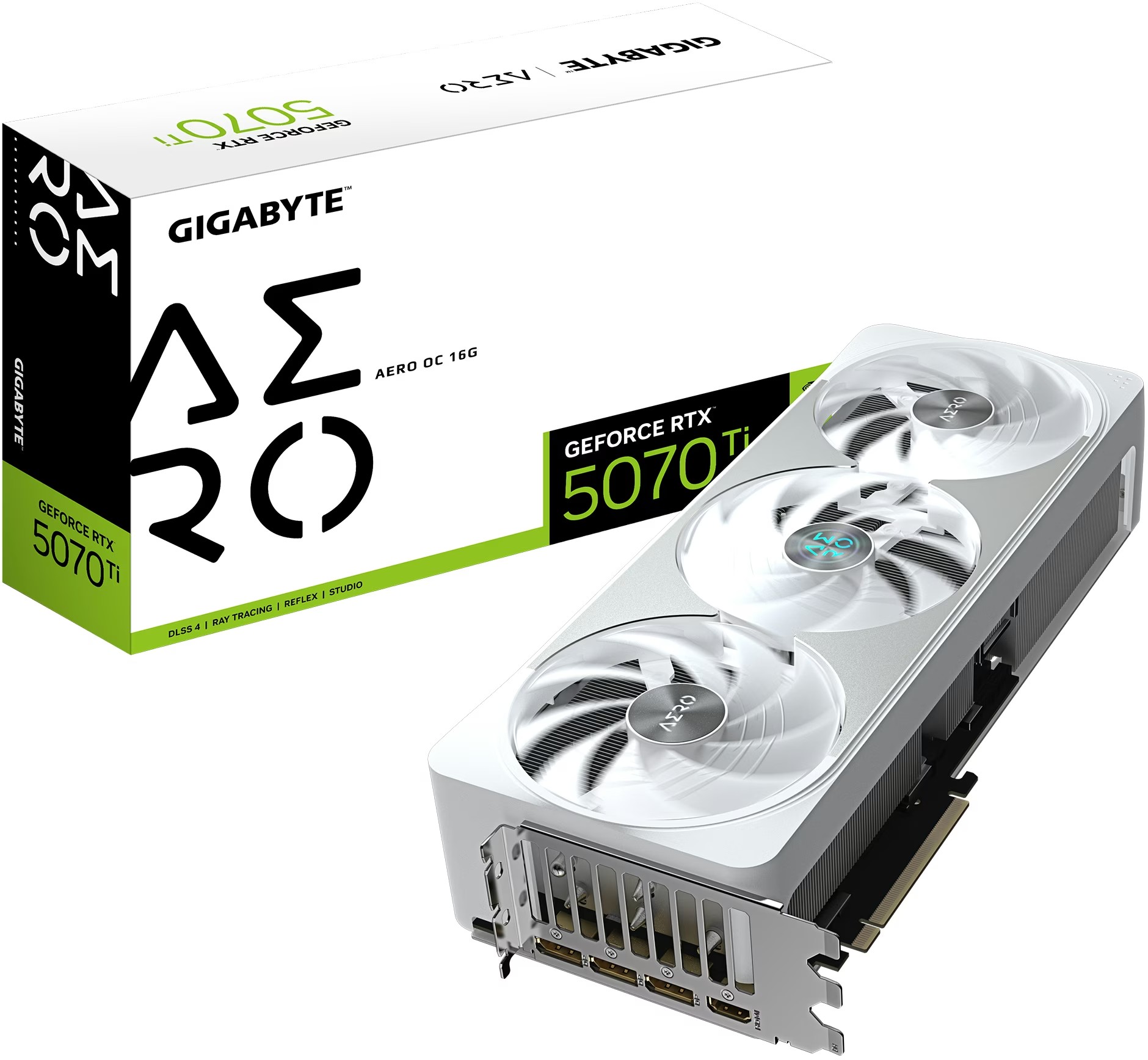 Gigabyte?GeForce RTX 5070 Ti AERO OC 16GB 2