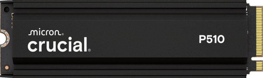 Crucial SSD P510 1TB PCie 5.0 NVMe w/Heatsink