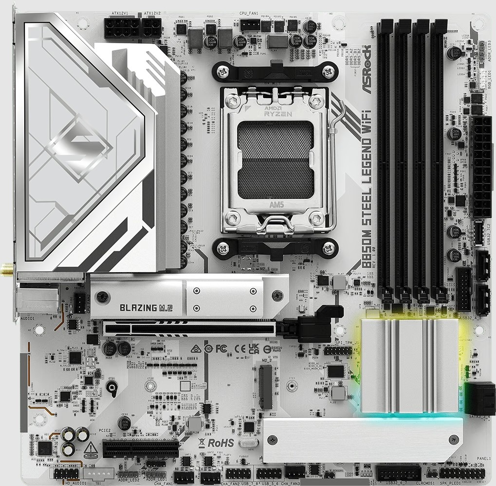 Asrock AM5 B850M Steel Legend Wifi 2