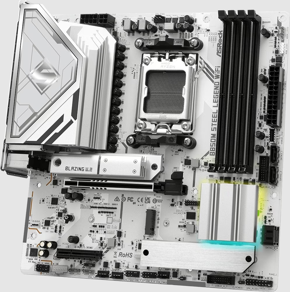 Asrock AM5 B850M Steel Legend Wifi 4