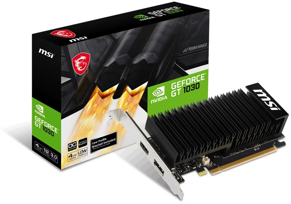 MSI GeForce GT 1030 4GHD4 LP OC