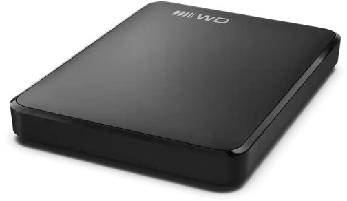 WD 2.5 Elements Portable 2TB USB-C 3