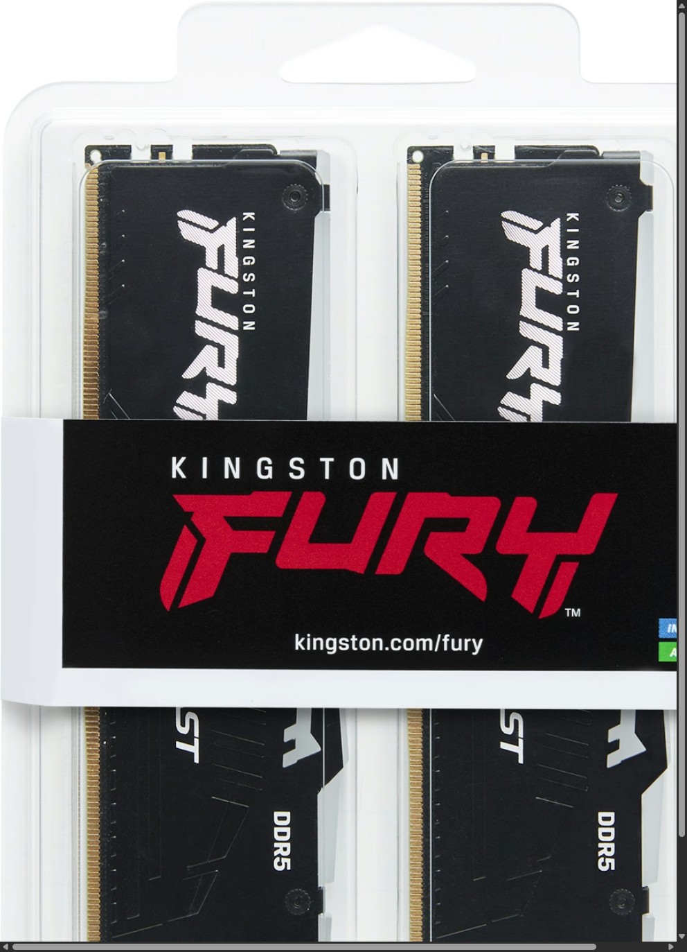 Kingston Fury Beast RGB DDR5-6000 32Gb Kit (2x 16Gb) 5